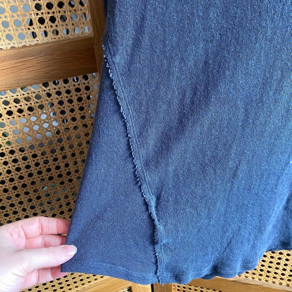 FREE PEOPLE - We The Free Military Mix Henley - Picture 16 of 16